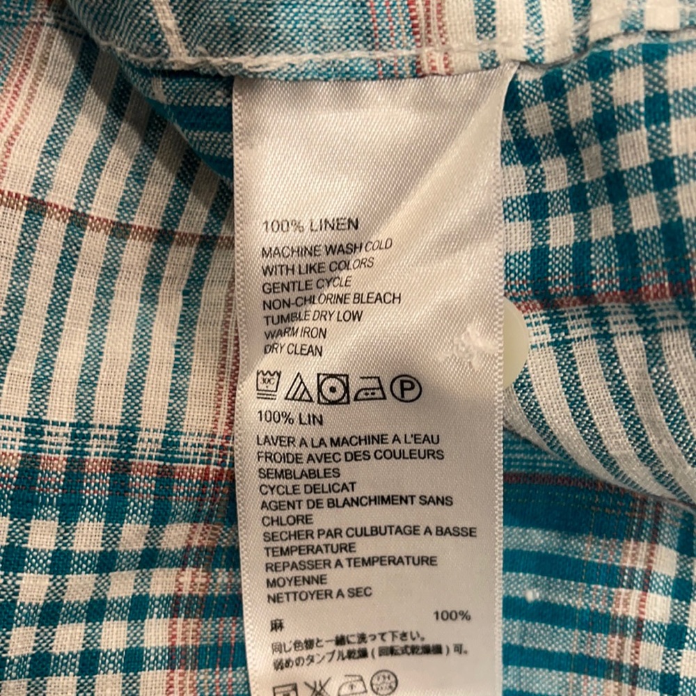 2-Tommy Bahama Button Down Checkered Men’s s/s Shirts. NWOT - Picture 3 of 8